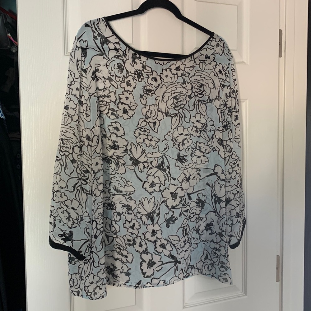Loft Chiffon Top